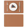 Luxury Vintage Leather Placemat