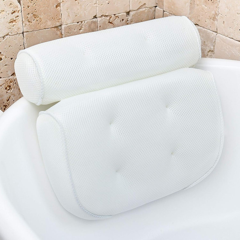 Luxury Bath Pillow with Suction Cups