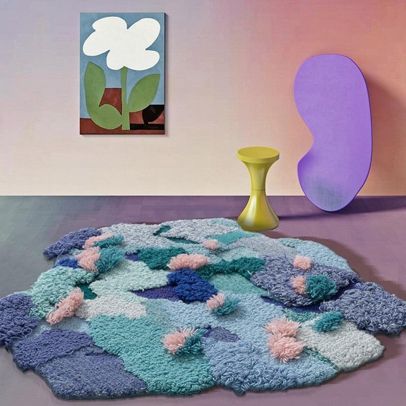 Luz Colorblock Wool Area Rug