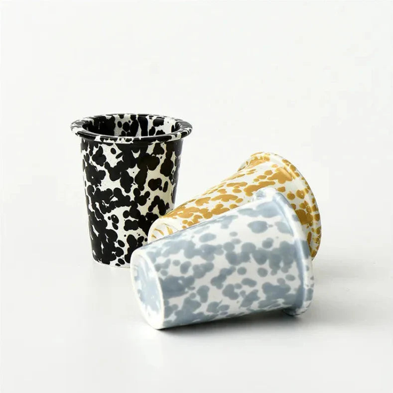 Lydia Retro Enamel Cup