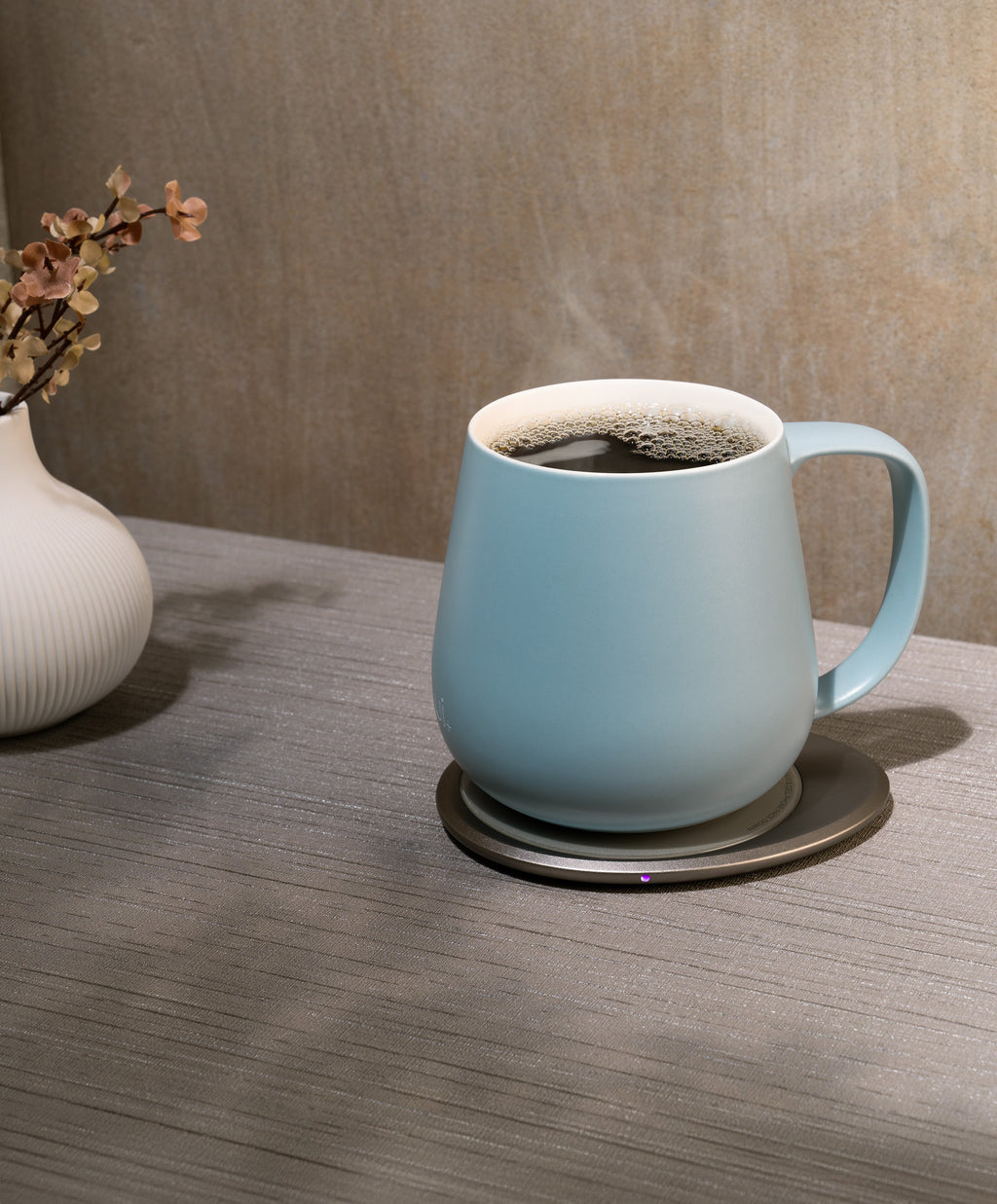 Ui+ Self-heating Mug Set - Moonmist Blue