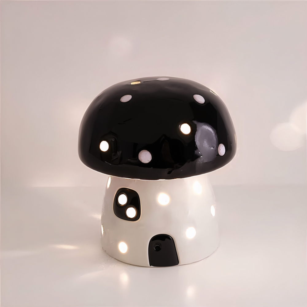 Ceramic Mushroom Night Light