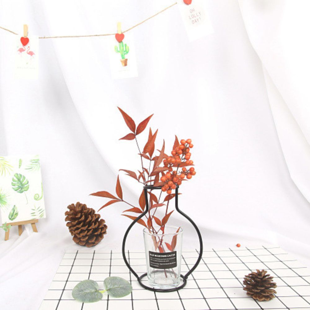 Iron Line Table Vase Traditional