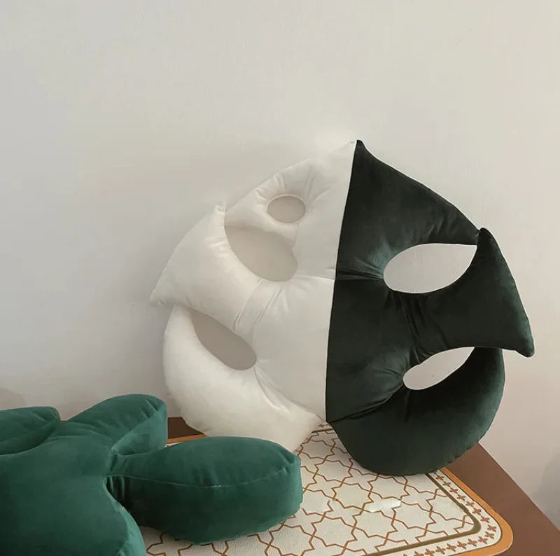 Botanic Bliss Leaf Pillow