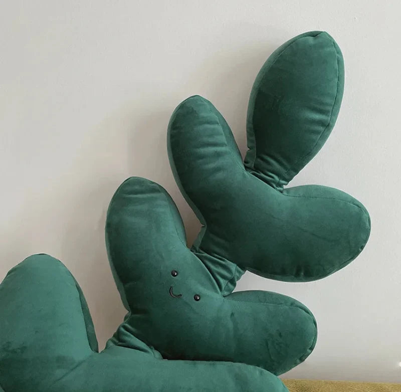 Botanic Bliss Leaf Pillow