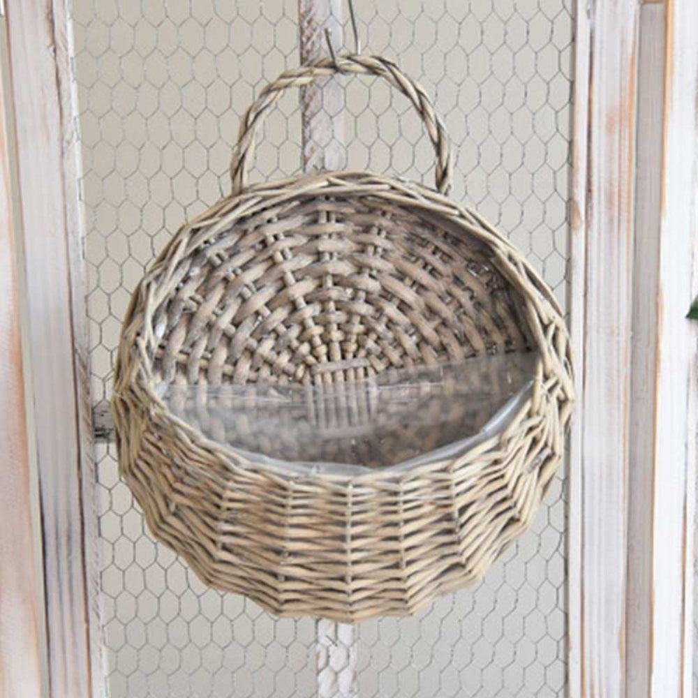 Maison Handwoven Hanging Basket Stone Haven
