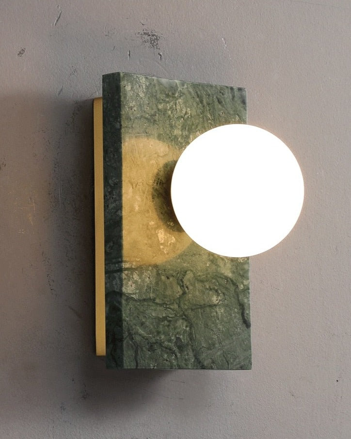 Marble & Brass Luxury LED Wall Light