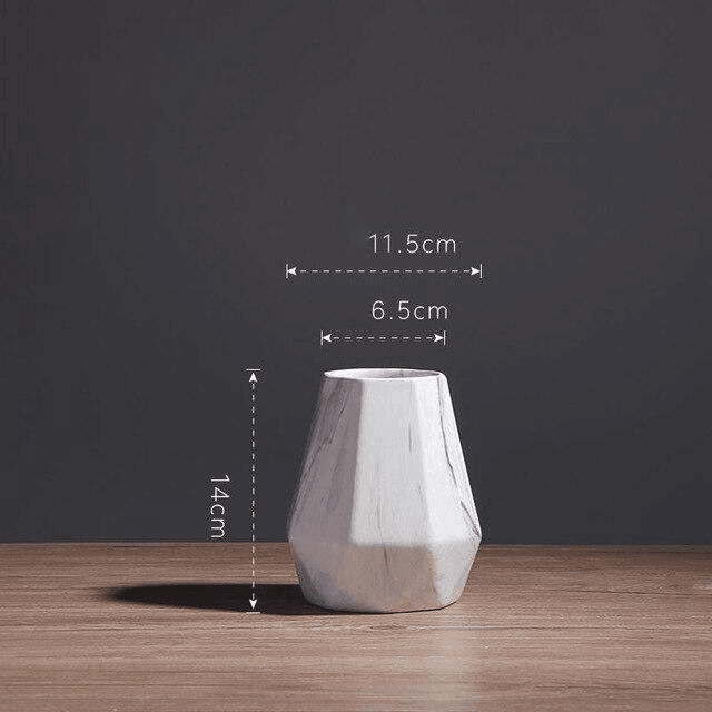 MarbleMosaic™ Modern Vase