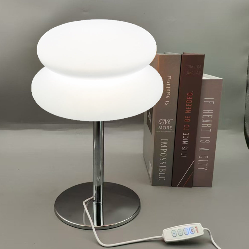 Mariel Medieval Trichromatic Table Decor Lamp Ivory Light