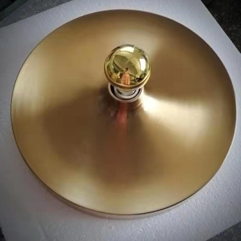 Mars Disk Wall & Ceiling Lamp Gold - Flat type Flat Type