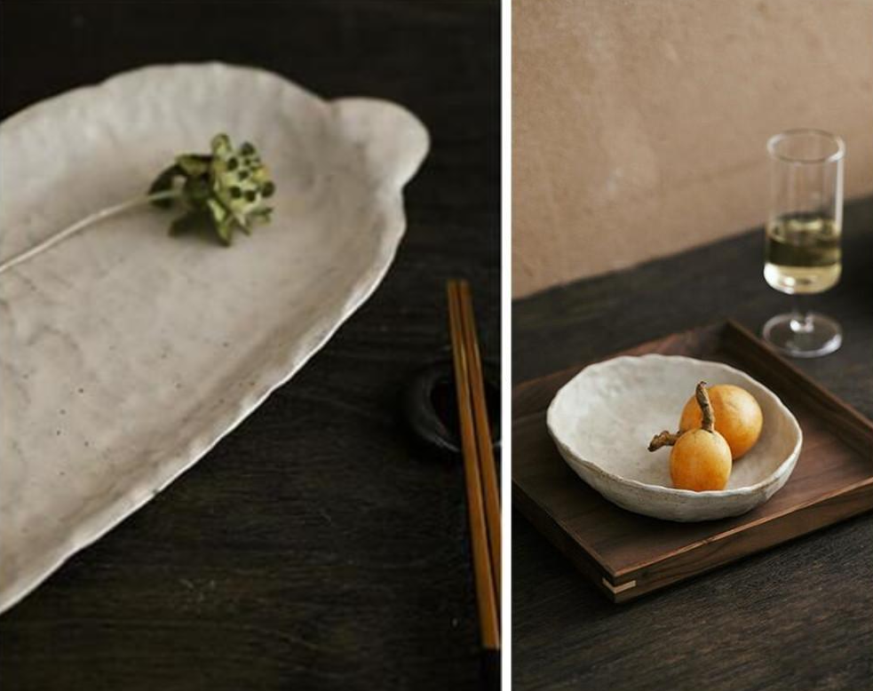 Matilda Stoneware Ceramic Accent Plates & Bowls