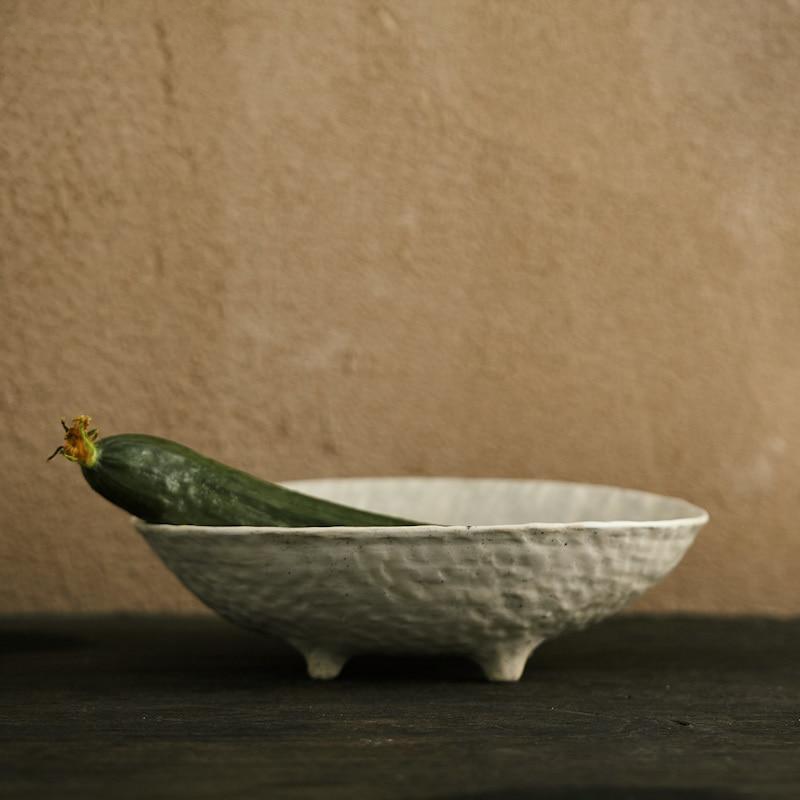 Matilda Stoneware Ceramic Accent Plates & Bowls