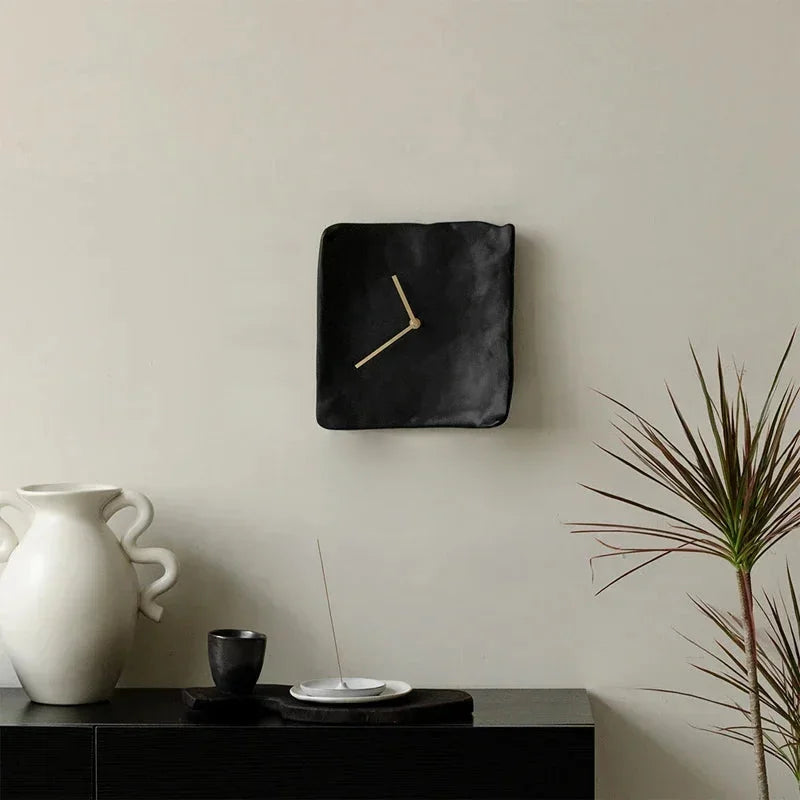 Wrinkle in Time Wall Clock Black Clock