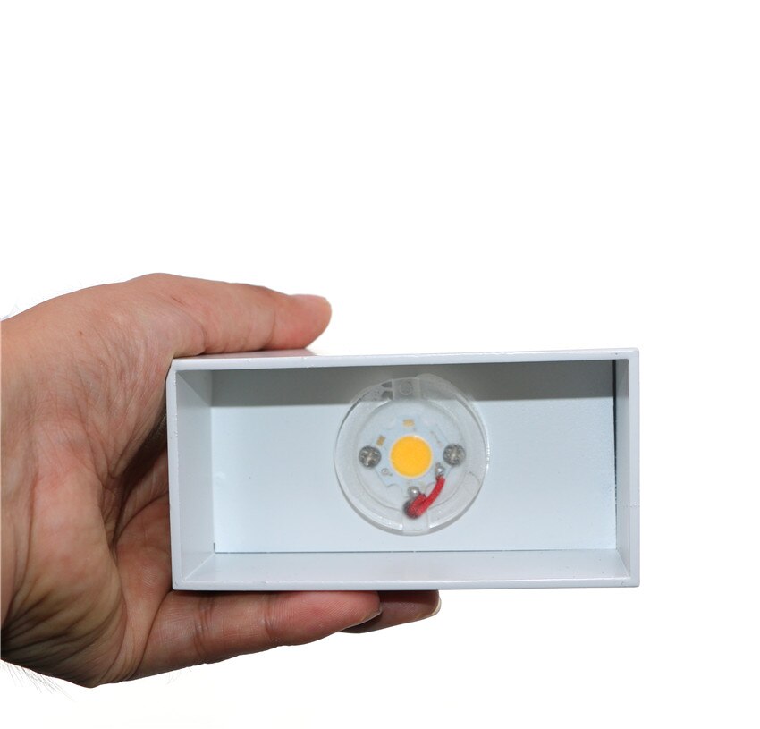 Metal Cube Led Wall Light - Final Sale