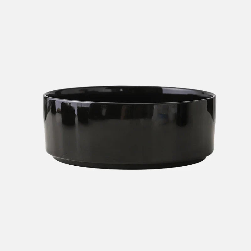 Midnight Paws Ceramic Pet Feeding Bowl Medium Bowl