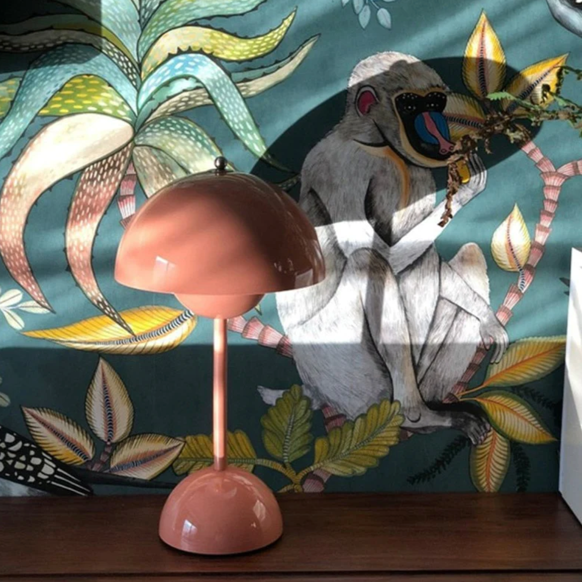 Mini Flowerpot Cordless Table Lamp With Touch Sensor
