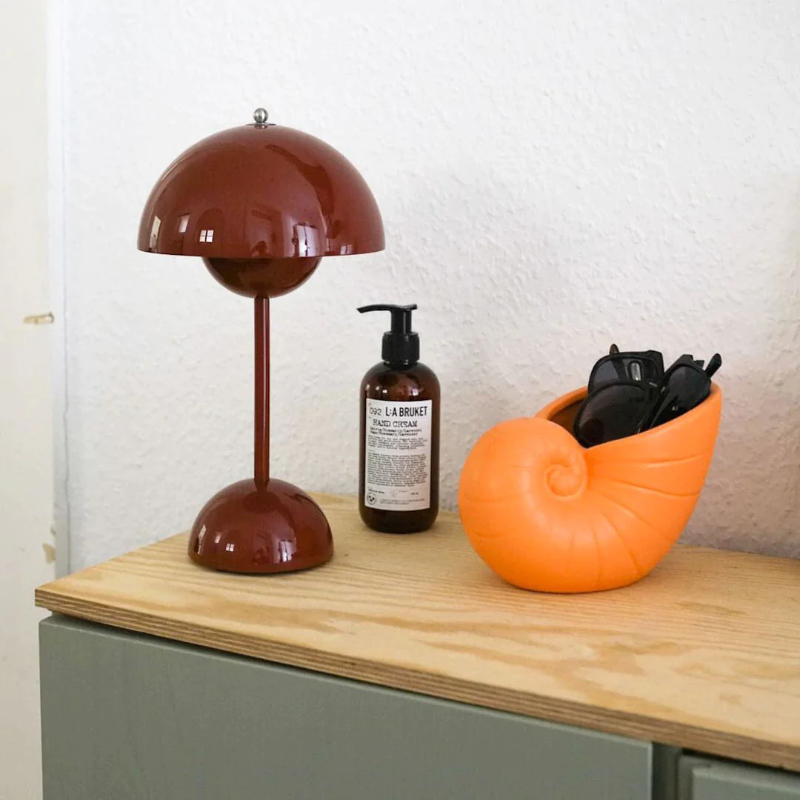 Mini Flowerpot Cordless Table Lamp With Touch Sensor