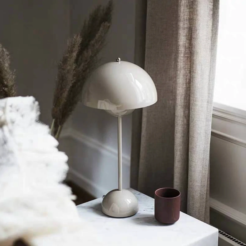 Mini Flowerpot Cordless Table Lamp With Touch Sensor