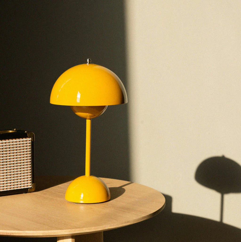 Mini Flowerpot Cordless Table Lamp With Touch Sensor