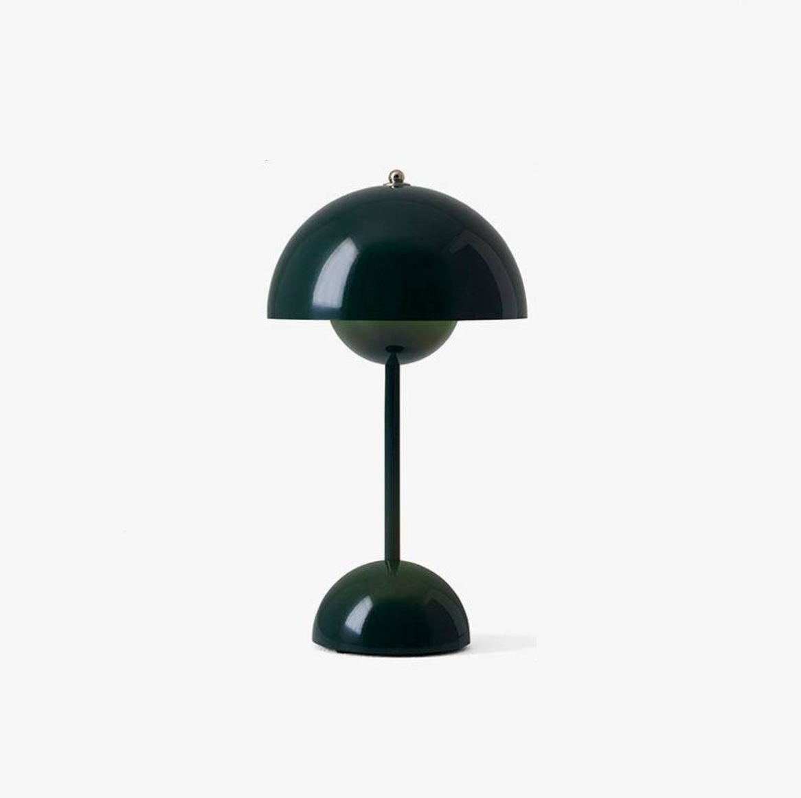 Mini Flowerpot Cordless Table Lamp With Touch Sensor Evergreen