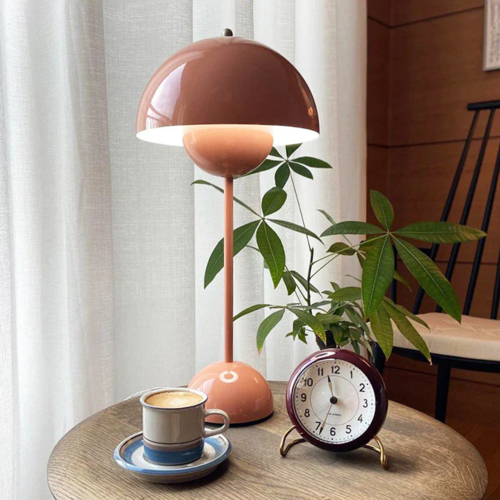 Mini Flowerpot Cordless Table Lamp With Touch Sensor
