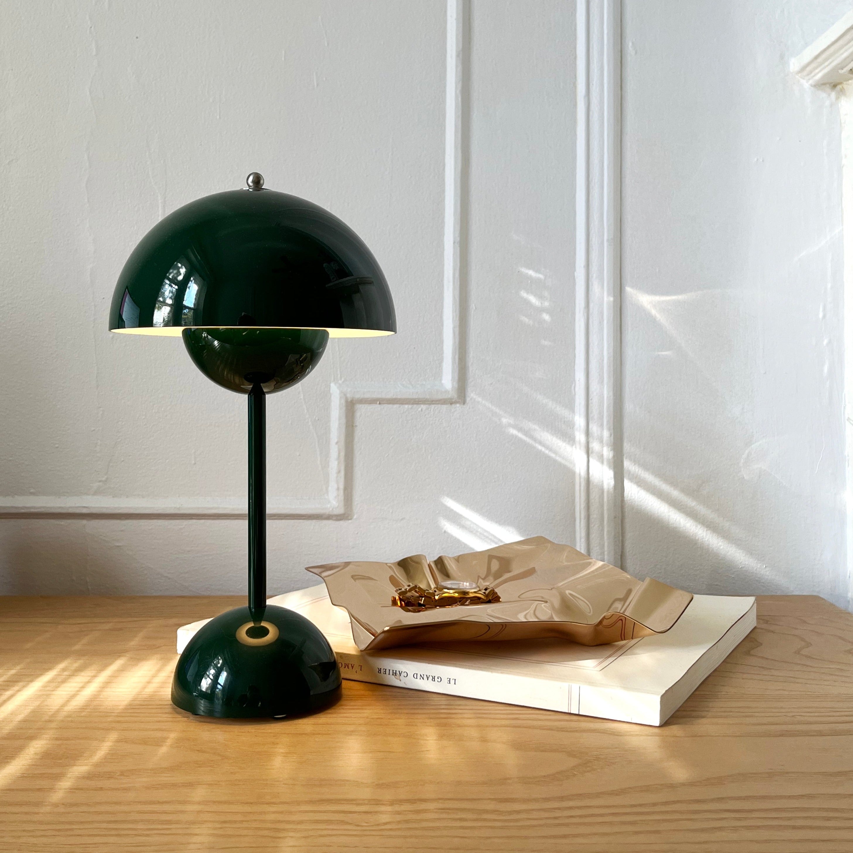 Mini Flowerpot Cordless Table Lamp With Touch Sensor