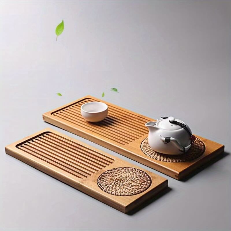 Bamboo Tea Tray – Gongfu Style Ritual Board