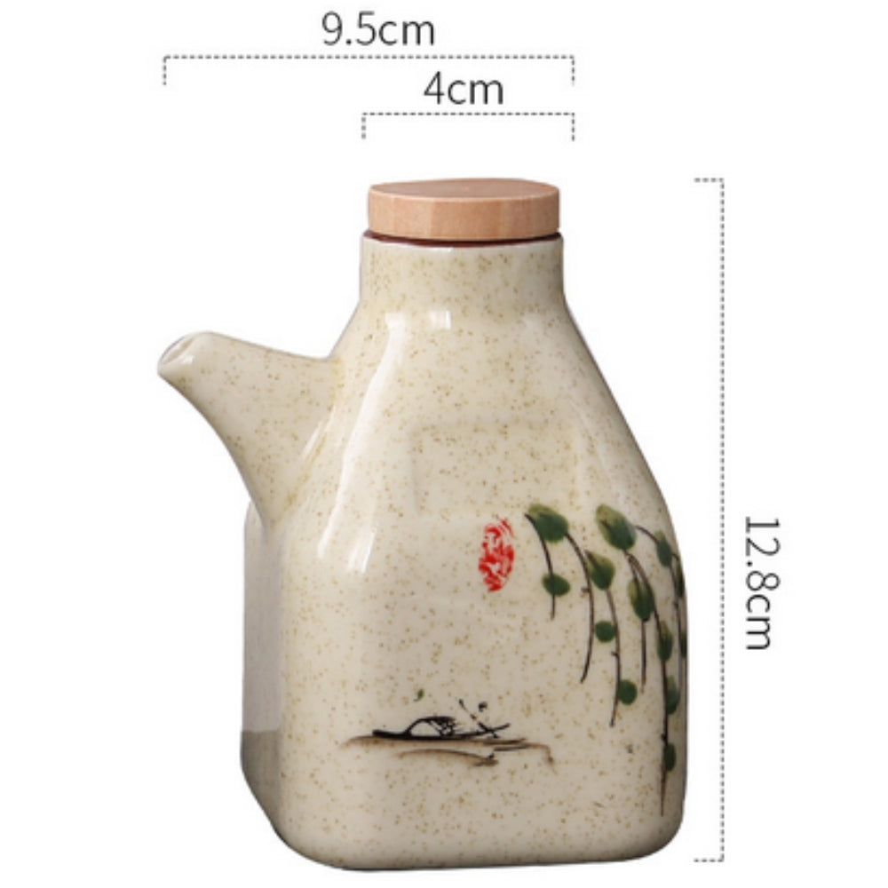 Mizuno Ceramic Oil and Sauce Dispenser Bamboo Serenity