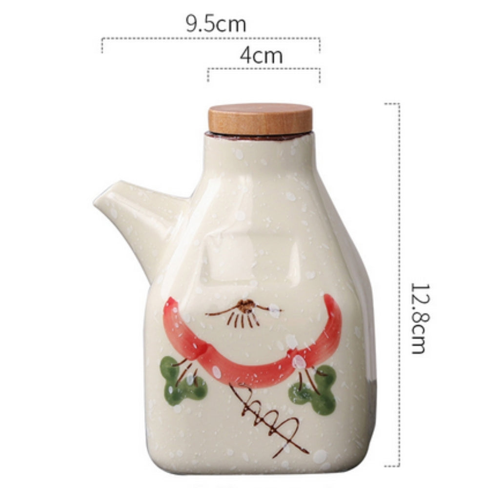 Mizuno Ceramic Oil and Sauce Dispenser Chilli Charm