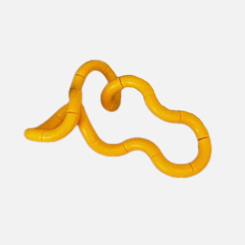 Mobius Ring Decorative Accent Yellow