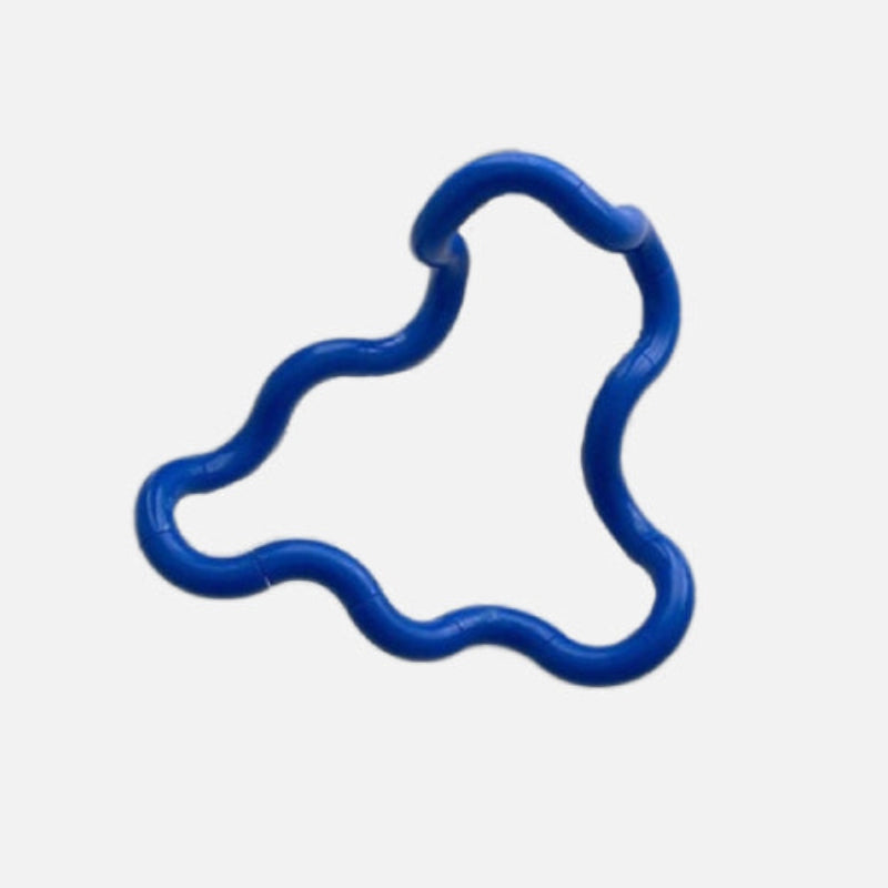 Mobius Ring Decorative Accent Blue