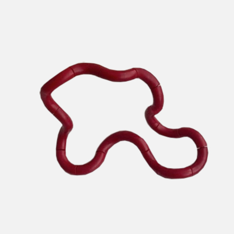 Mobius Ring Decorative Accent Red