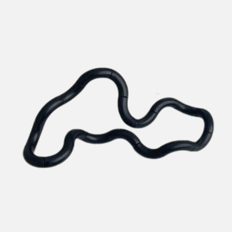 Mobius Ring Decorative Accent Black