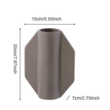 Mod Shapes Ceramic Accent Vase