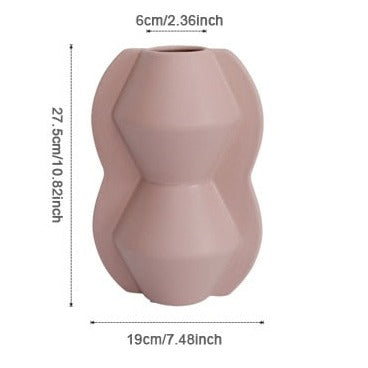 Mod Shapes Ceramic Accent Vase
