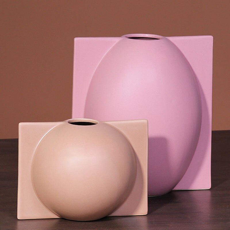 Mod Shapes Ceramic Accent Vase