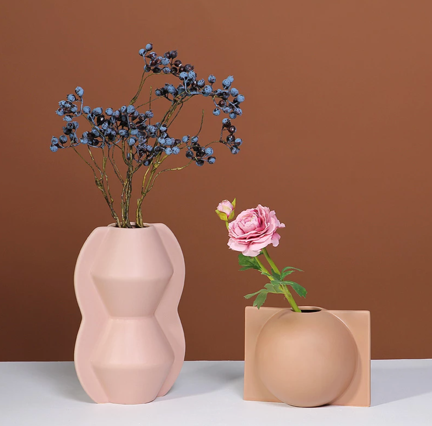 Mod Shapes Ceramic Accent Vase