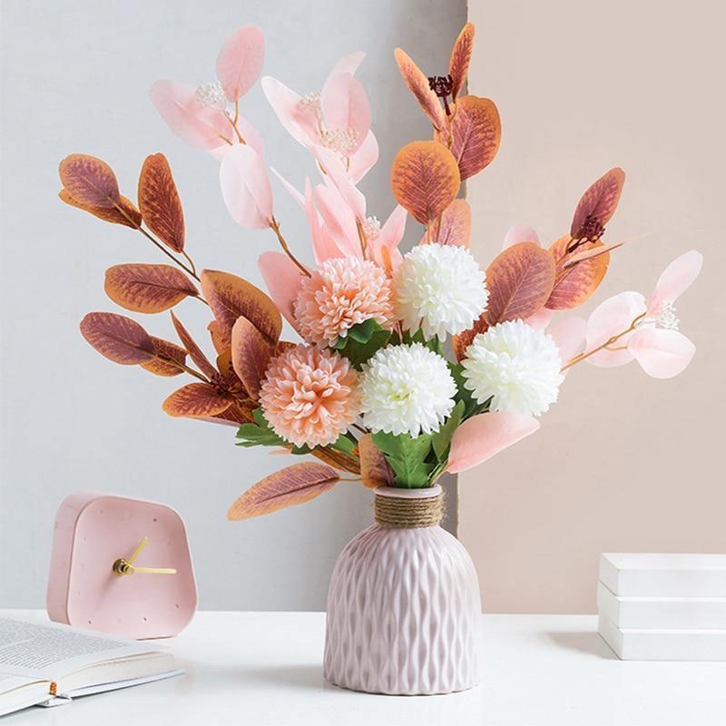 Elysian Textured Vase Misty Rose