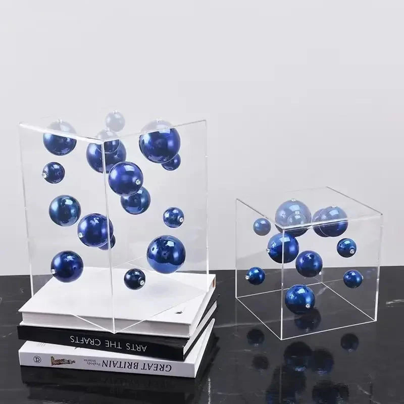 Modern Dot Art Cube