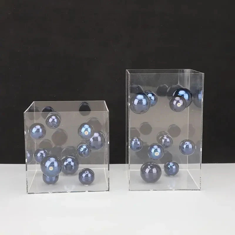 Modern Dot Art Cube