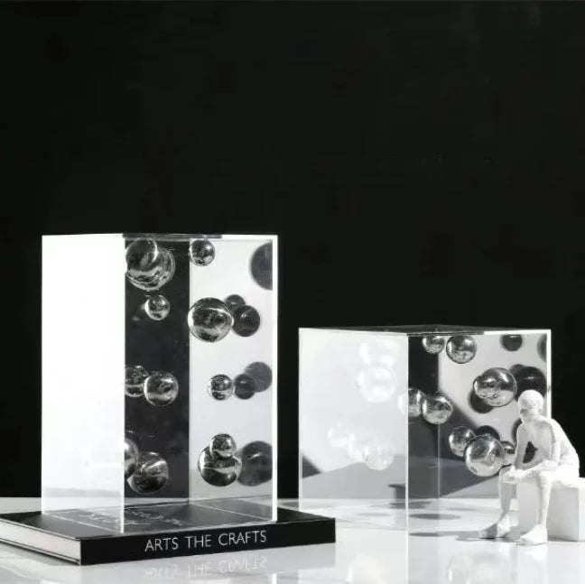 Modern Dot Art Cube