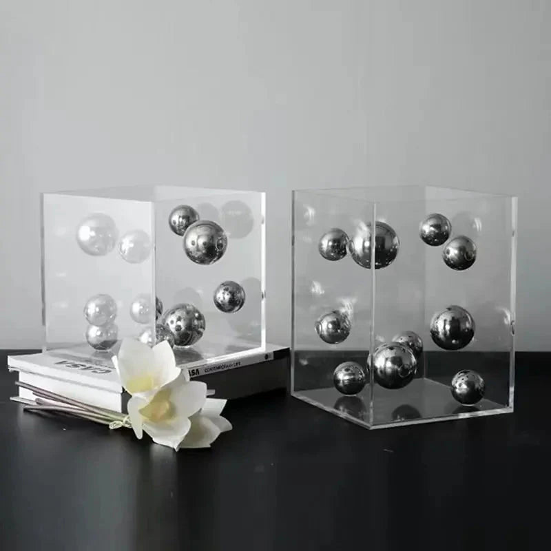 Modern Dot Art Cube - Final Sale