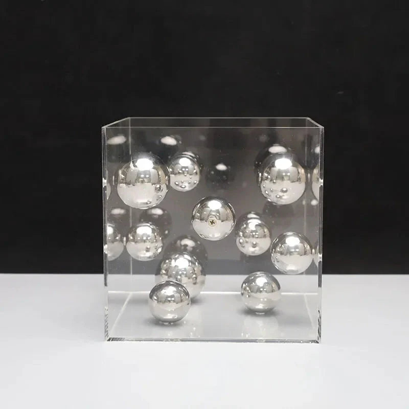 Modern Dot Art Cube
