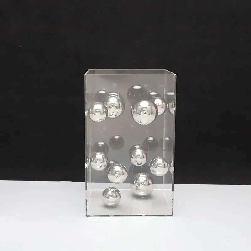 Modern Dot Art Cube