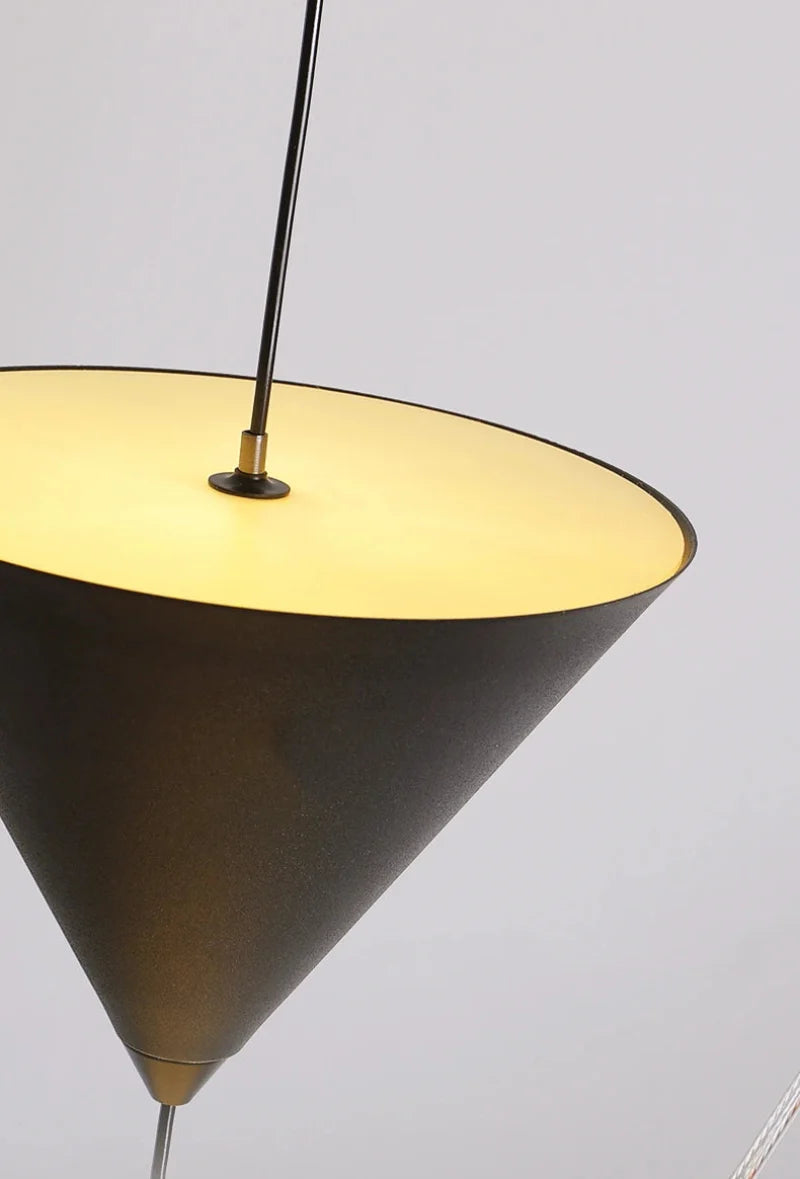 Modern Geometric Cone Pendant Light