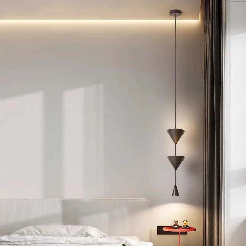 Modern Geometric Cone Pendant Light