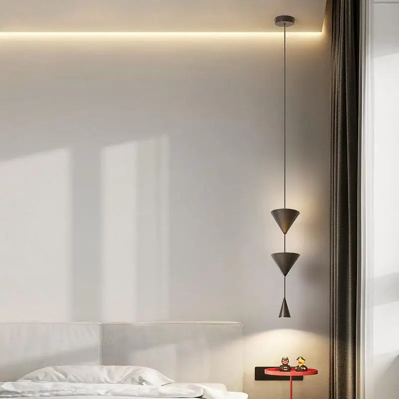 Modern Geometric Cone Pendant Light