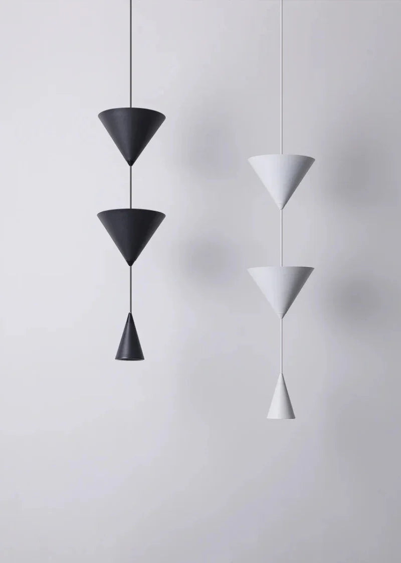 Modern Geometric Cone Pendant Light