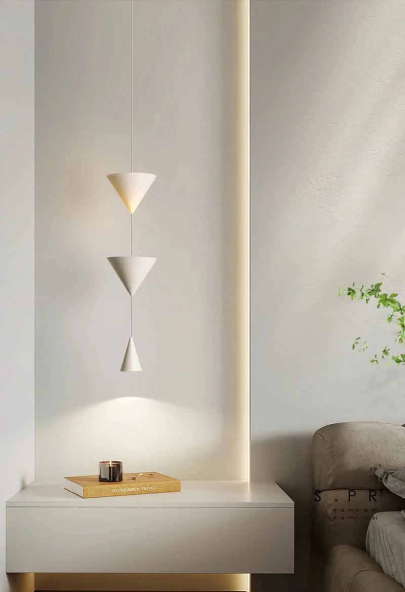 Modern Geometric Cone Pendant Light
