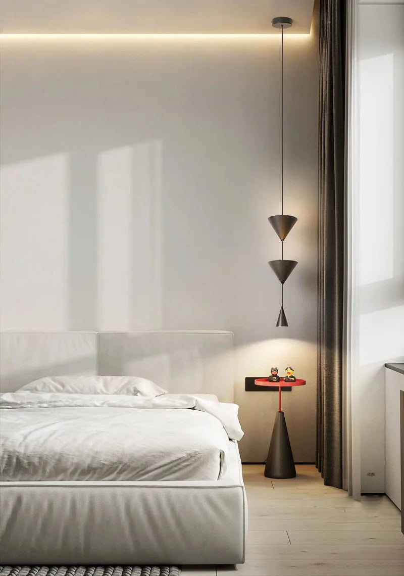 Modern Geometric Cone Pendant Light